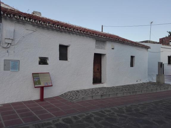 Salvador Rueda's house in Benaque. 