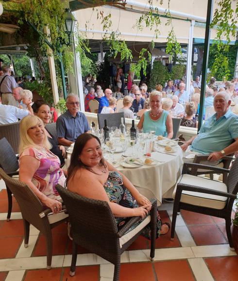 A recent U3A social gathering at Valparaíso