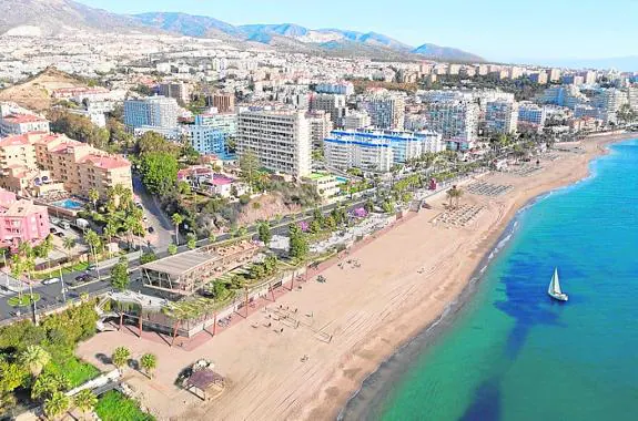 A projection of how the seafront will look.