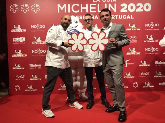Two Michelin stars for Ronda and Marbella: Benito Gómez of Bardal; and Mario Cachinero and Marcos Granda of Skina.