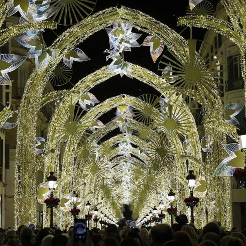Success of Malaga's Christmas lights may see them spread to other parts of the city next year