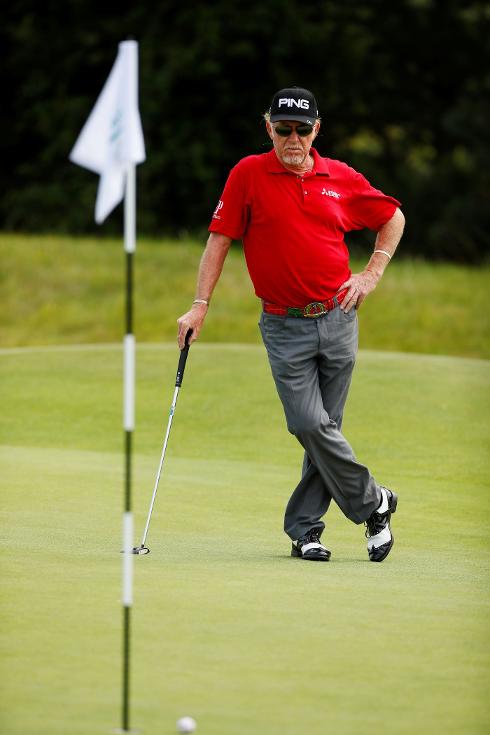 Miguel Ángel Jiménez, during a recent tournament.