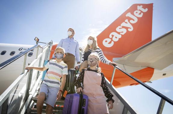 Image used by Easyjet to launch its new schedule.