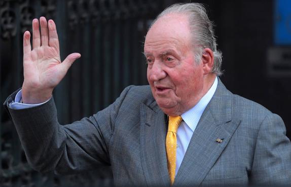 Juan Carlos de Borbón in 2018.
