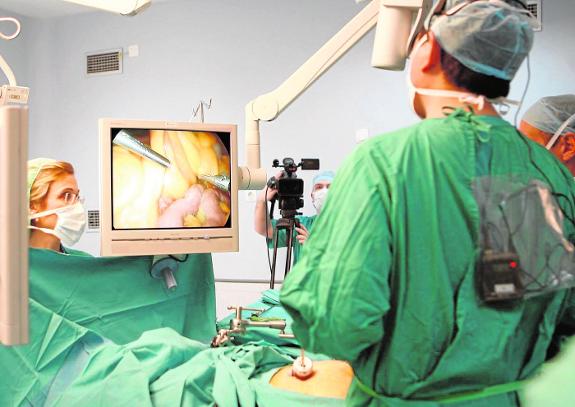 File photo of bariatric surgery being carried out on a patient whose weight couldn't be controlled by diet and nutrition. 