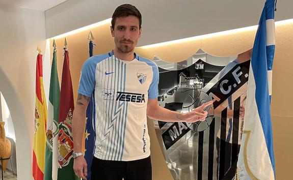 Striker Stefan Scepovic joins Malaga on a free transfer until the end of the season