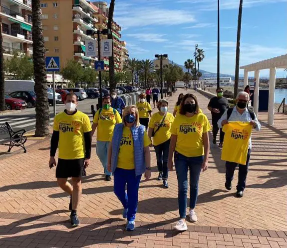 One of the Darkness into Light walks that were held all along the Costa del Sol. SUR