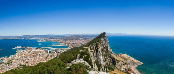 Gibraltar, ready for tourists. 