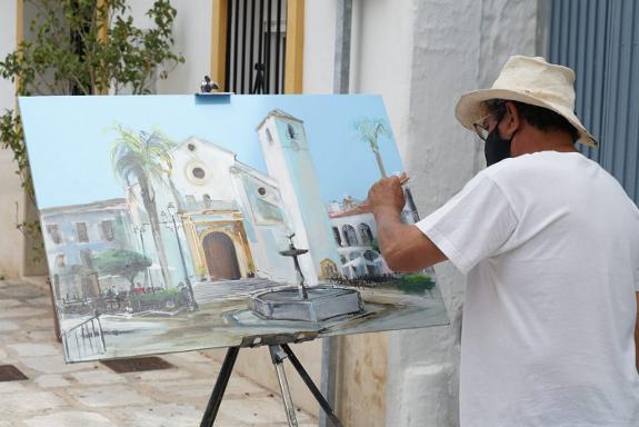 Fernando Wilson came second with his view of the San Juan Bautista church.