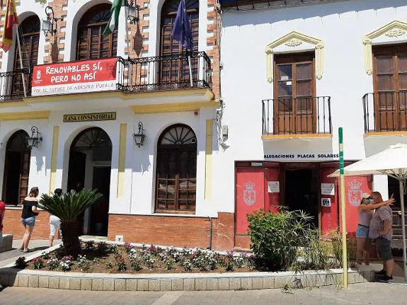 The special advice office is located next to the town hall in Álora. 