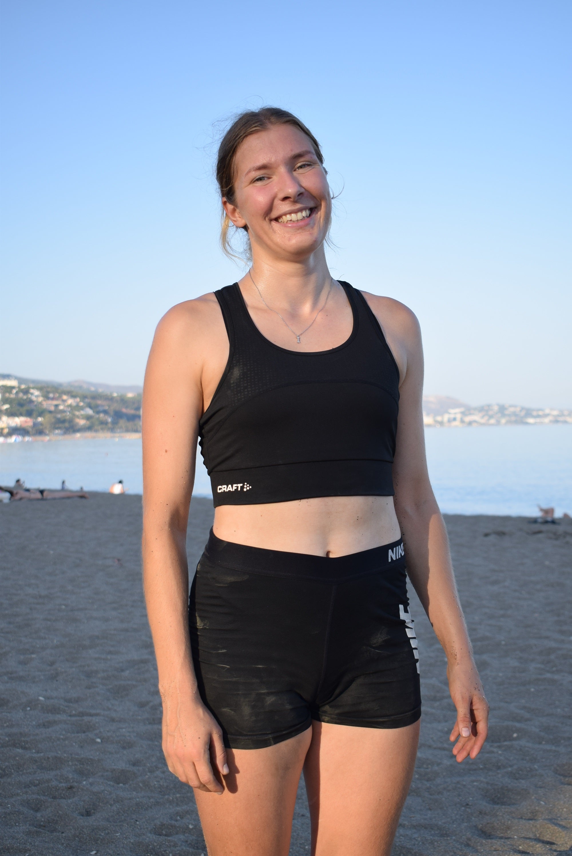 Working out life on a Malaga beach