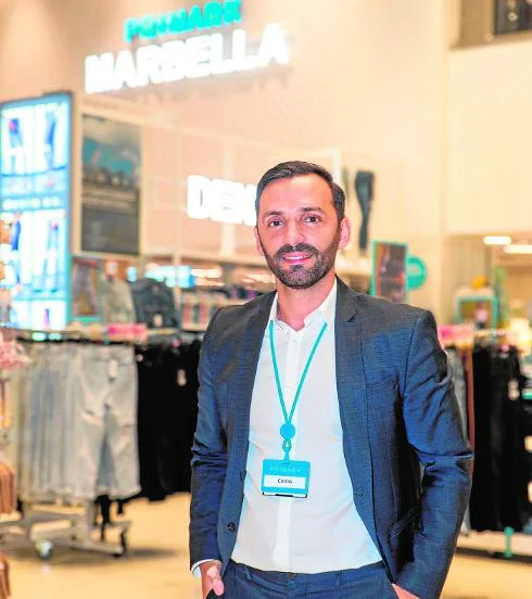 Carlos Inacio of Primark for Spain and Portugal in the new La Cañada store in Marbella this week. 