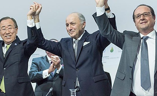 Firma Acuerdo de París.