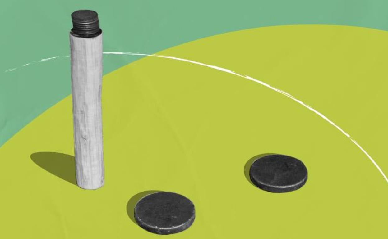 Campeonato de caliche para fomentar el deporte entre los mayores de Orihuela.