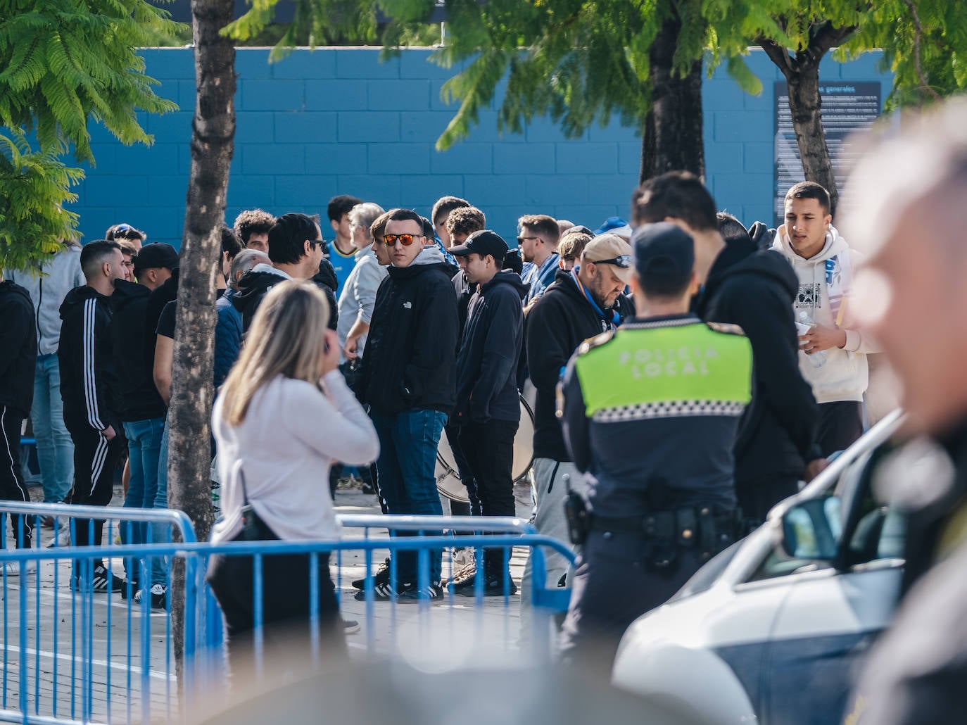 Fotos: Clamor contra Ortiz y entrada al estadio con 0-1