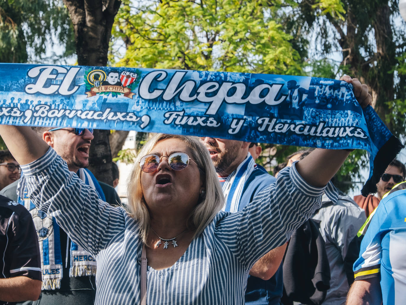 Fotos: Clamor contra Ortiz y entrada al estadio con 0-1