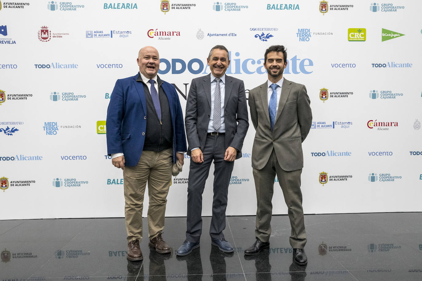 Representantes de la Fundación Mediterráneo