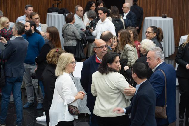 Fotos: Ambiente de celebración tras la gala del nuevo portal de Vocento