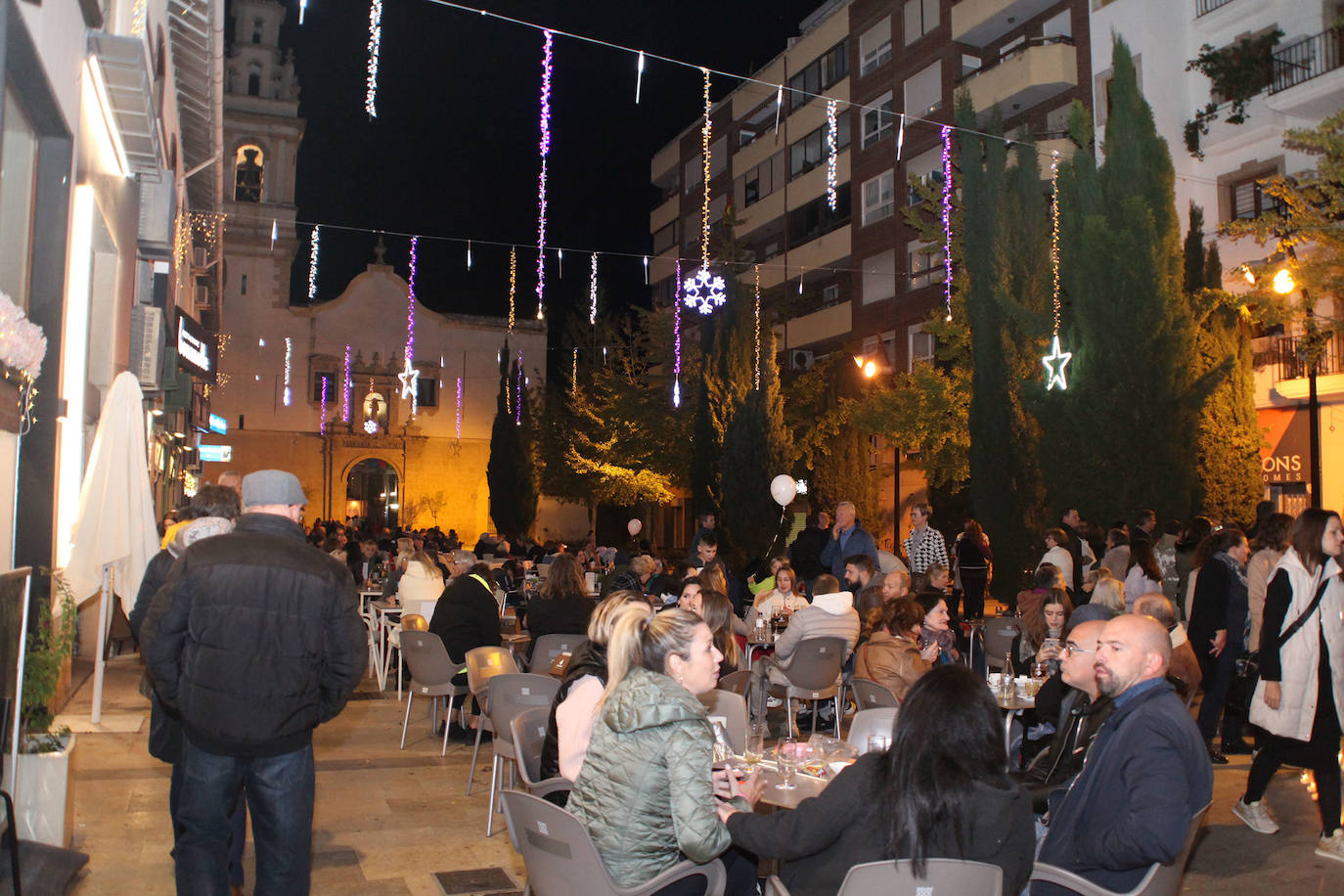 Fotos: La Nit de la Llum triunfa en Dénia