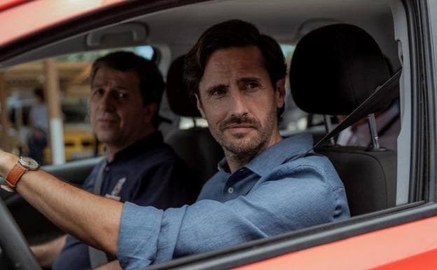 Juan Diego Botto, protagonista de 'No me gusta conducir', al volante. 