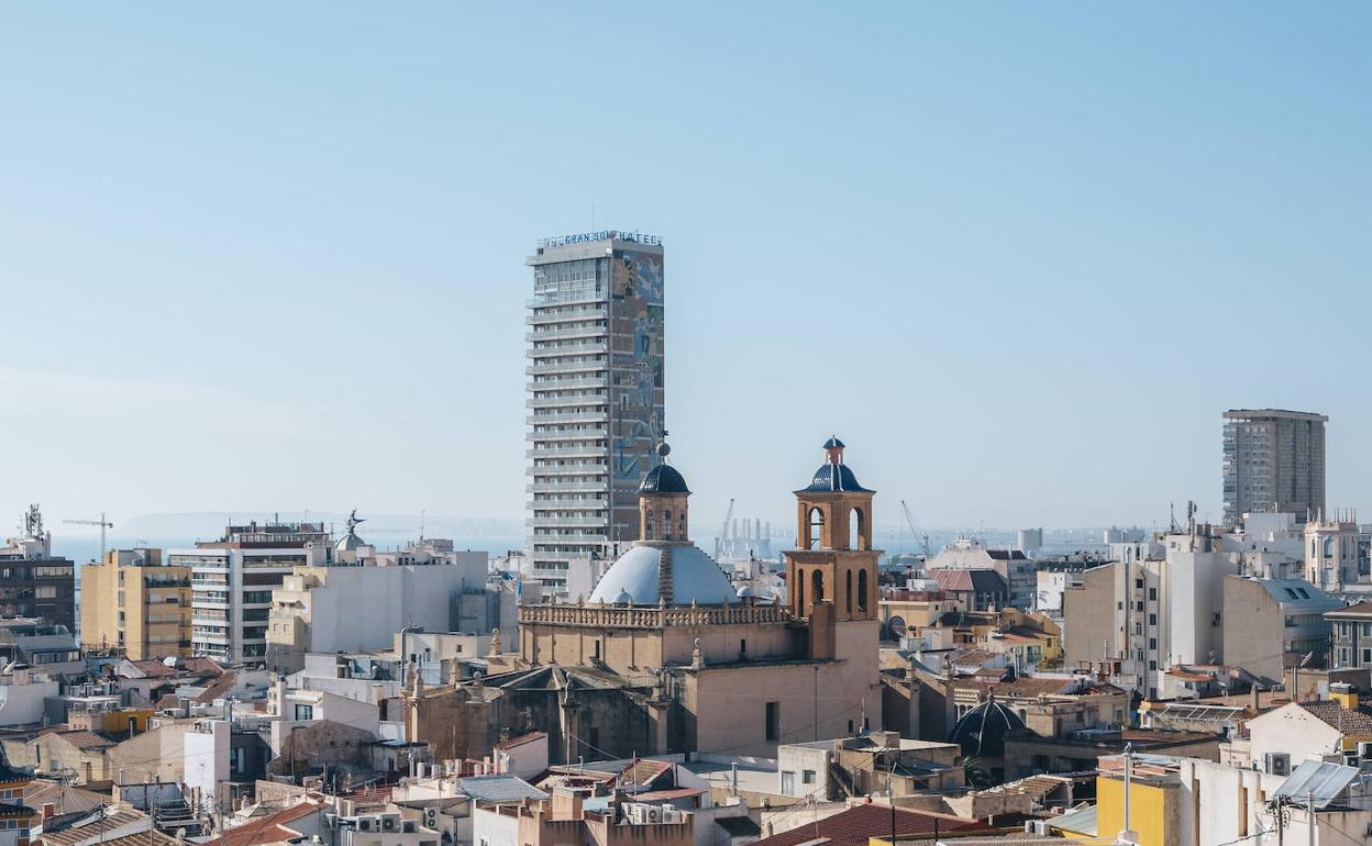 Vistas del hotel Gran Sol de Alicante