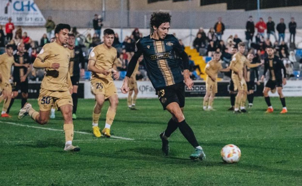 Imagen del Intercity-Barcelona B en el Antonio Solana 