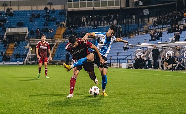 Imagen del Hércules-Aragón, último partido en el Rico Pérez 