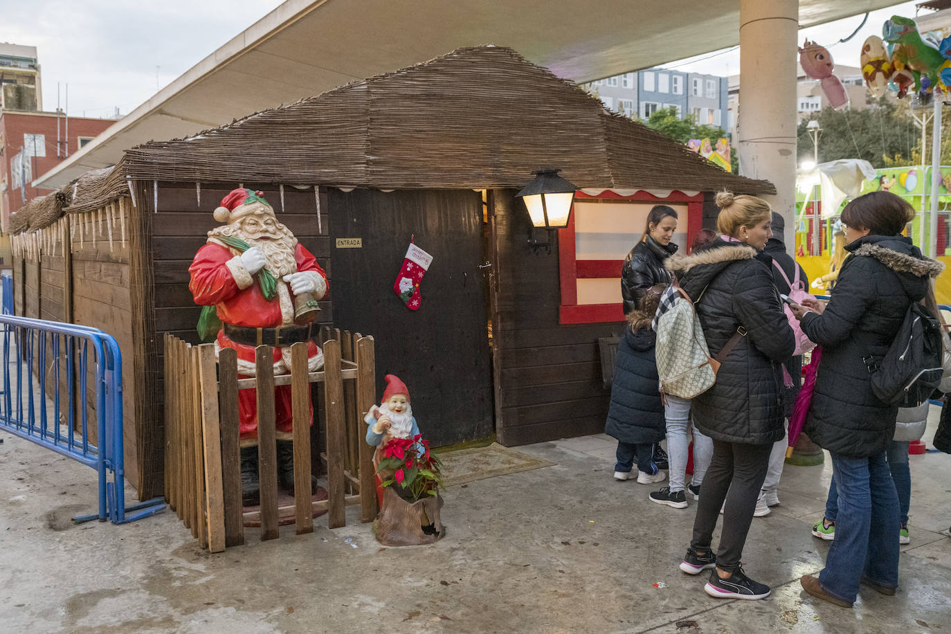 La casita de San Nicolás está en la plaza de Séneca. 