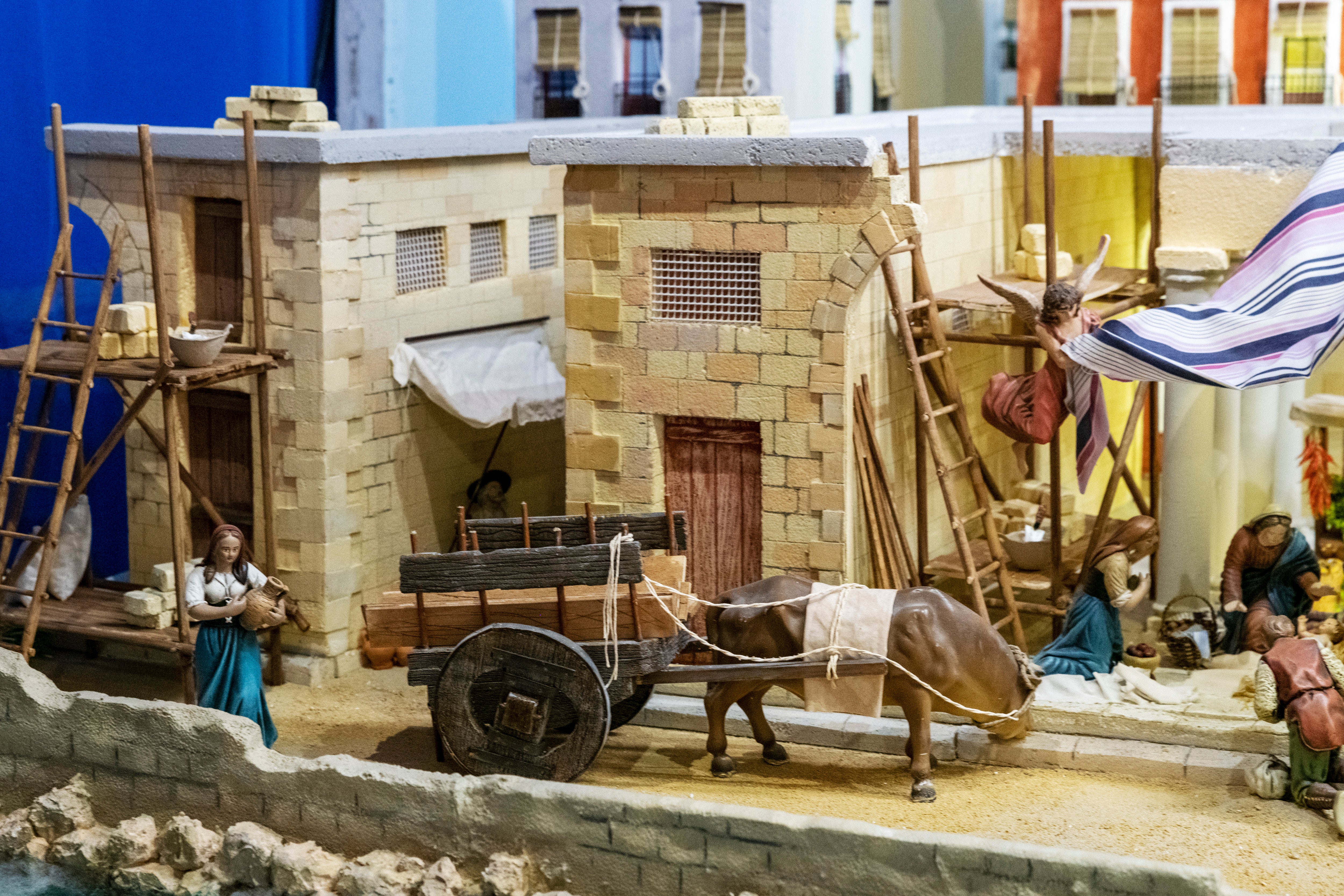 Fotos: Así el belén que muestra la Alicante histórica