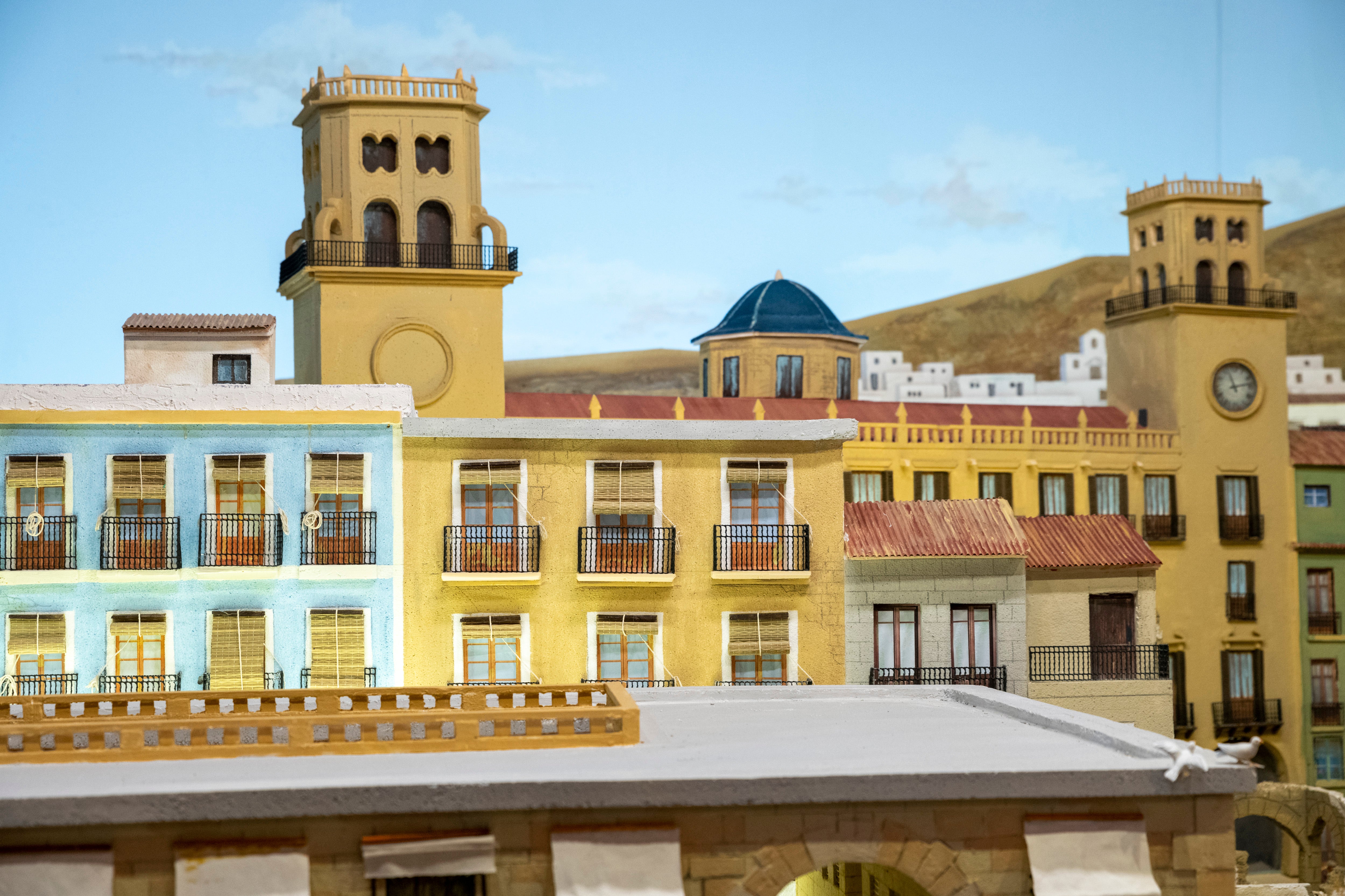 Fotos: Así el belén que muestra la Alicante histórica