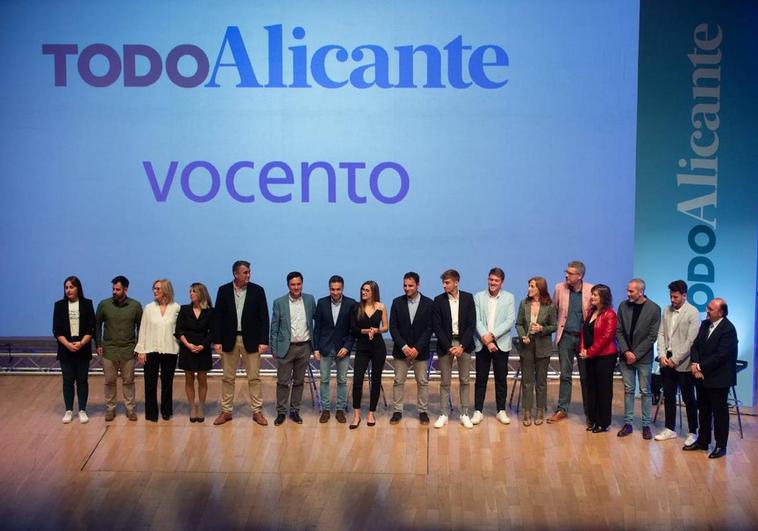 El equipo de TodoAlicante en la presentación del diario digital.