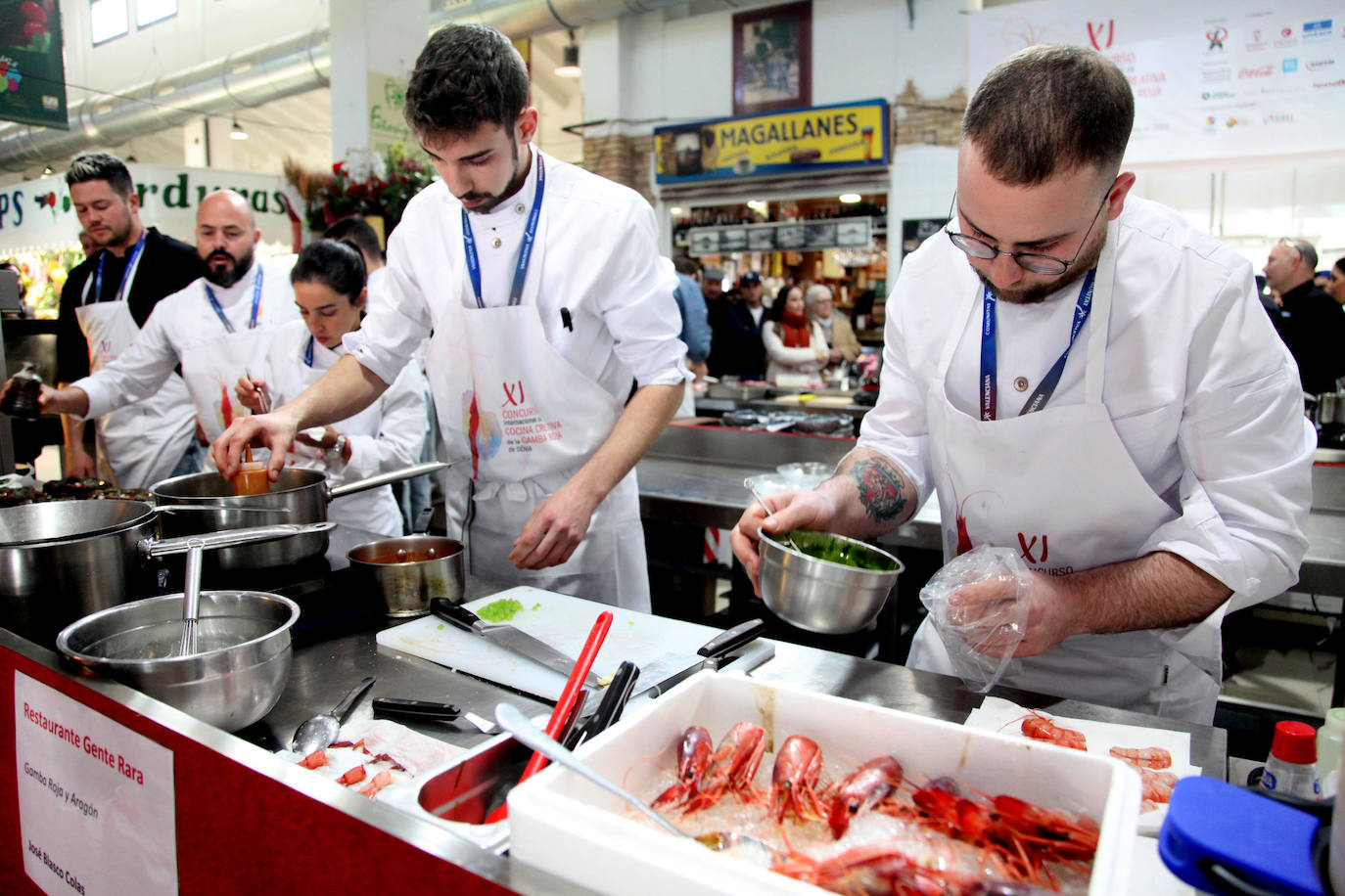 Pasión e innovación en el concurso de Cocina Creativa de la Gamba Roja de Dénia