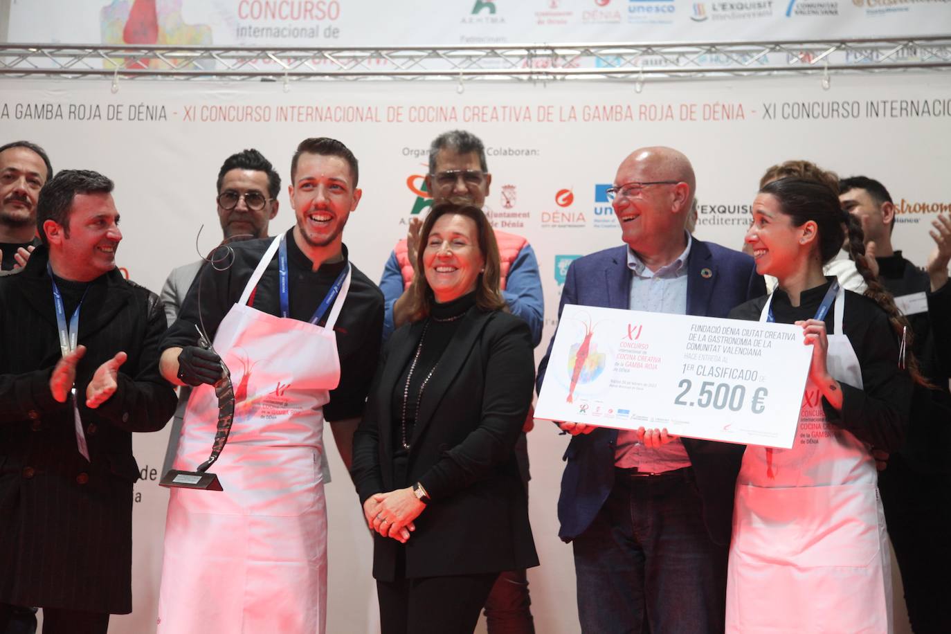 Pasión e innovación en el concurso de Cocina Creativa de la Gamba Roja de Dénia