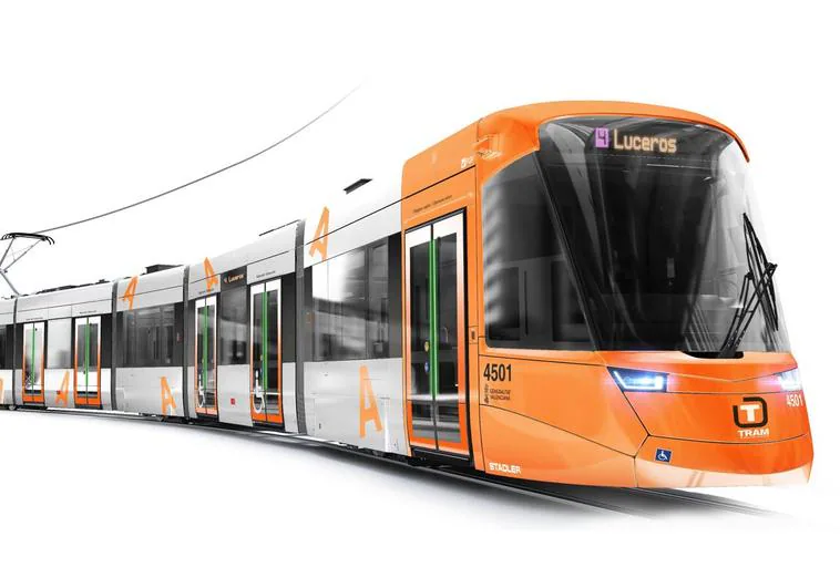 Así serán los tranvías de Alicante en 2025