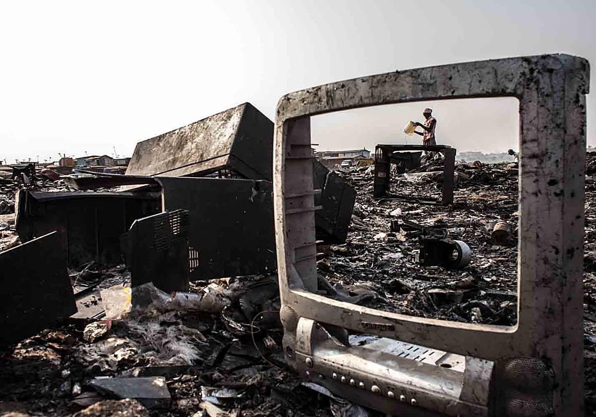 Fotografía de 'Chicos del cobre' de Vicente Albero.