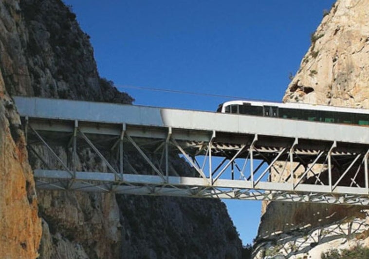 Imagen del actual viaducto del Mascarat