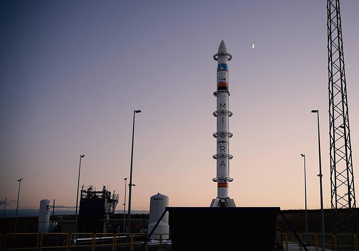 Test de prueba en septiembre del cohete Miura 1