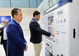 Uno de los ciberkioscos de Alicante.