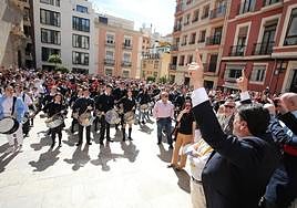 El alcalde Luis Barcala en la 'Tamborrada' 2023.