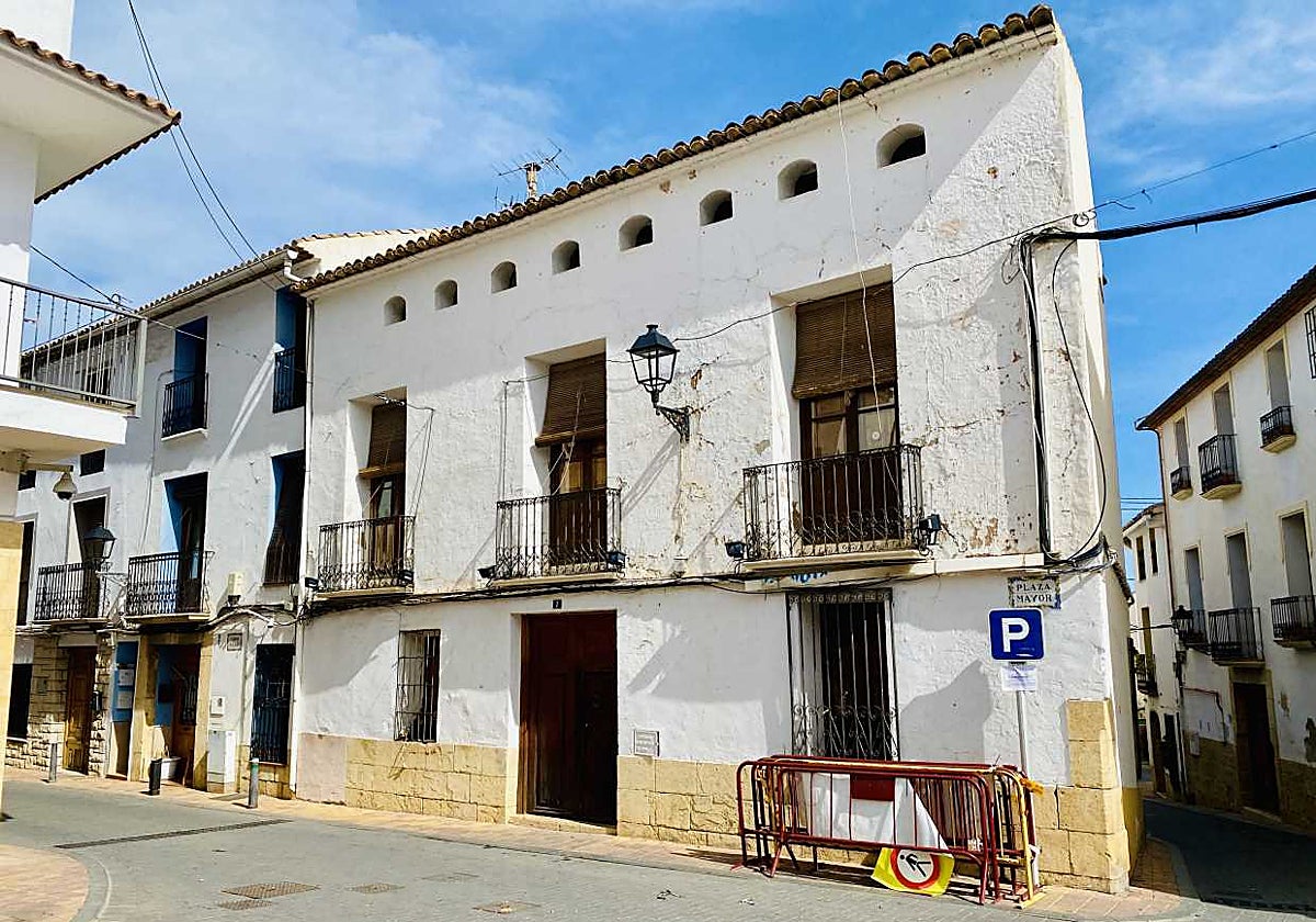 Imagen del inmueble en el que se ubicará la Casa de la Festa