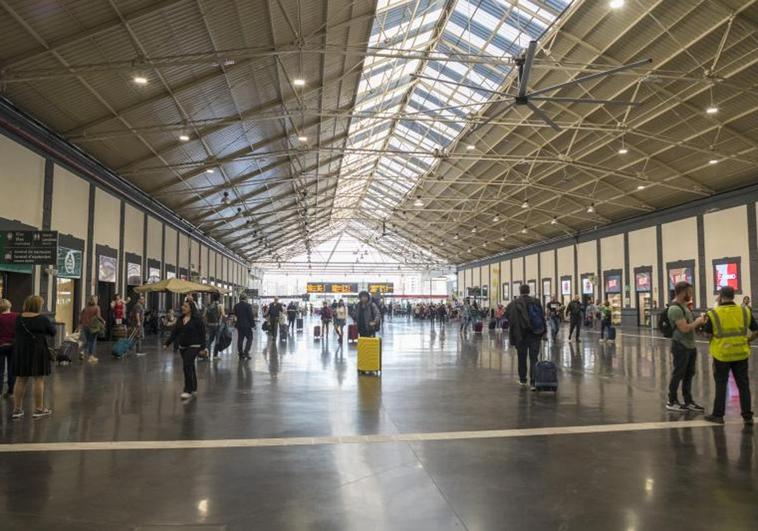 Estación terminal de trenes de Alicante.