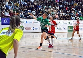 Imagen de la semifinal europea disputada en el pabellón Esperanza Lag