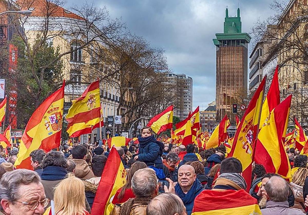 Imagen de una manifestación.