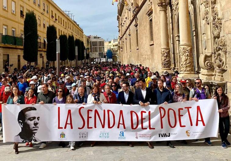 Orihuela vuelve a ser salida de la Senda del Poeta