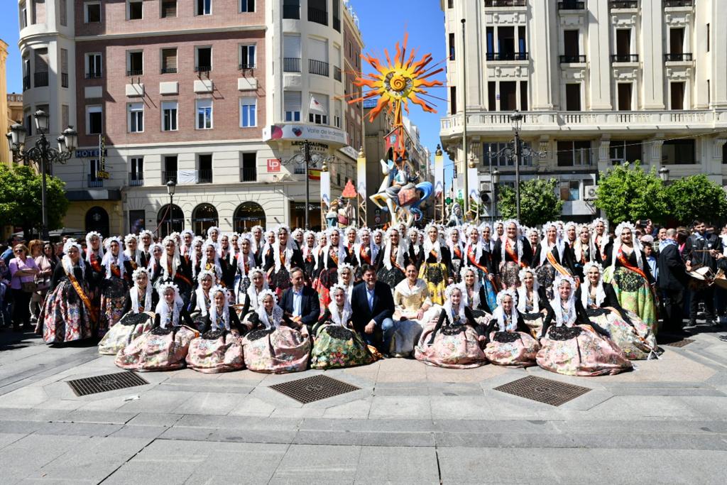 Las belleas promocionana Alicante en el corazón de Córdoba