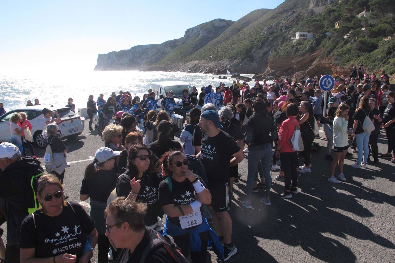 Caminata en Dénia organizada por &#039;Amunt Contra el Cáncer&#039;