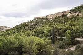 Monte Benacantil de Alicante.