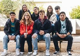Los estudiantes del IES Jaime II que han participado en los diferentes concursos.