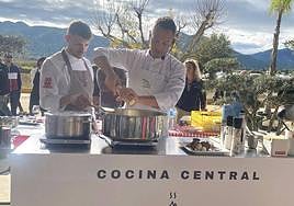 Una de las demostraciones culinarias en Saborea Costa Blanca.