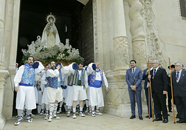 Imagen de archivo de la Virgen de la Alegría.